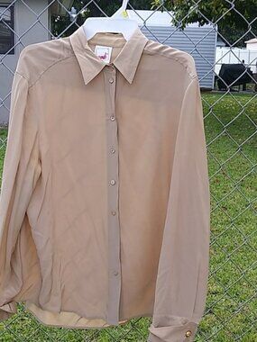 MONDI SILK DRESS BLOUSE WOMEN 40